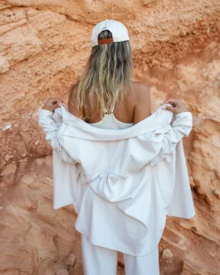 New Cloud Base Camp Button Up Outerwear|Tops