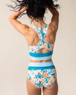 Best Cut Back Crop Swim Tops