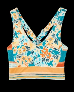 Sale Underwire V-Neck Crop Swim Tops