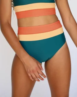 Clearance Colorblock Bottom Swim Bottoms