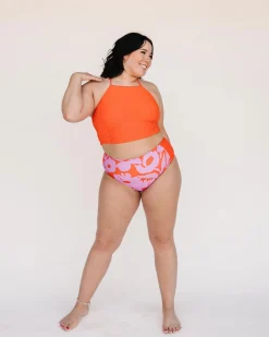 Hot Zip Pocket Bottom Swim Bottoms