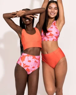 Hot Zip Pocket Bottom Swim Bottoms