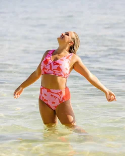 Hot Zip Pocket Bottom Swim Bottoms