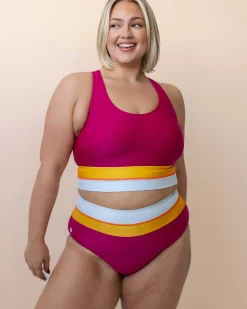 Discount Colorblock Bottom Swim Bottoms