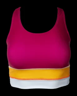 Clearance Cut Back Crop Swim Tops