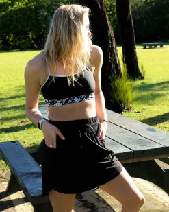 Online Hybrid Skirt Swim Bottoms