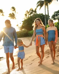 Outlet Hybrid Lake Short Sun Protection|Family Matching