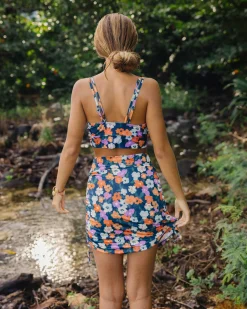 Outlet Ruched Swim Skirt Swim Bottoms