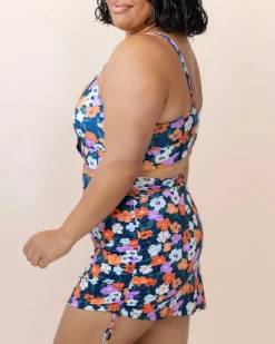 Outlet Ruched Swim Skirt Swim Bottoms