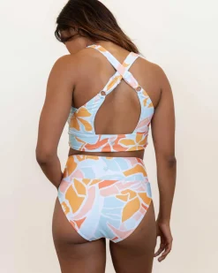 Clearance Reversible High Rise Bottom Swim Bottoms