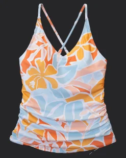 Online V-Neck Tankini Swim Tops