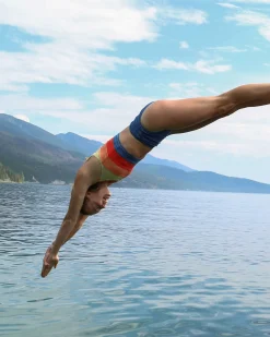 Clearance Core Crop Swim Tops