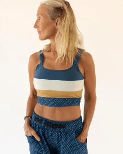 Core Crop Swim Tops