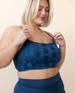 Sale Coastal Squared Surf Crop Swim Tops