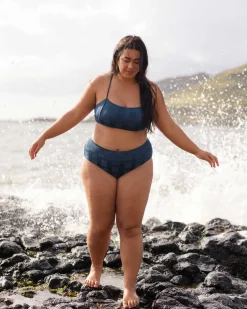 Sale Coastal Squared Surf Crop Swim Tops