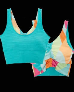 Best 4 Way Reversible Midkini Swim Tops