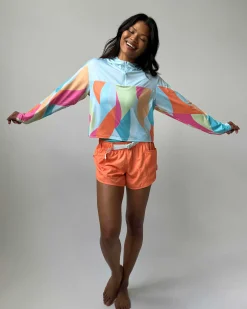 New Quarter Zip Sunshade Sun Protection