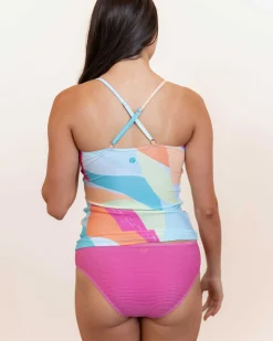 Online V-Neck Tankini Swim Tops|Mommy & Me