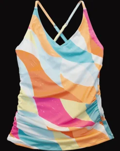Online V-Neck Tankini Swim Tops|Mommy & Me