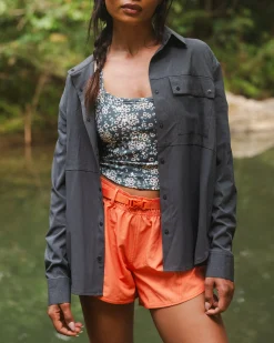 New Base Camp Button Up Outerwear|Tops