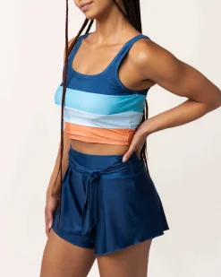 Online Core Crop Swim Tops