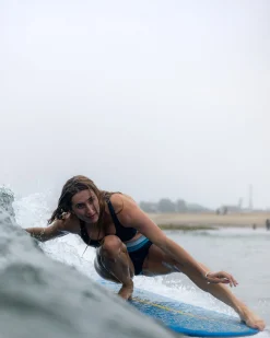 New Cut Back Crop Swim Tops