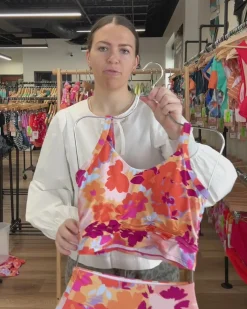 Hot Ruched Midkini Swim Tops