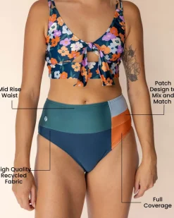 Clearance Patch Bottom Swim Bottoms