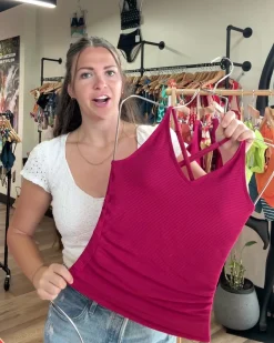 Outlet V-Neck Tankini Swim Tops