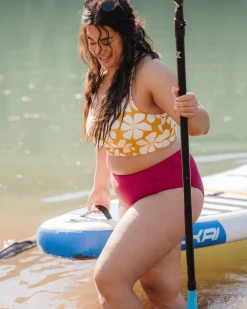 Clearance Yoga Pocket Bottom Swim Bottoms