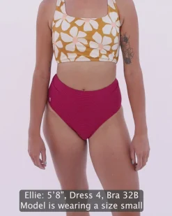 Clearance Yoga Pocket Bottom Swim Bottoms