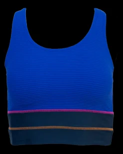 Hot Cut Back Crop Swim Tops