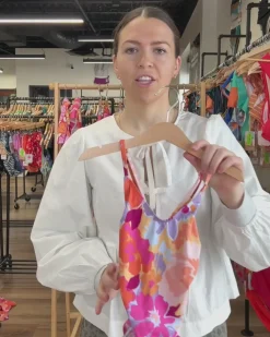 Outlet Girls Tied One Piece Mommy & Me|One Pieces