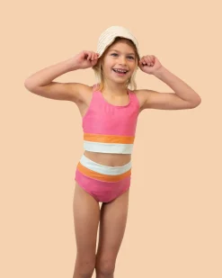 Best Girls Cut Back Crop Set Mommy & Me