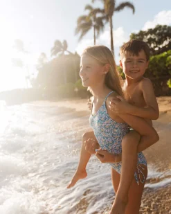 Girls Tied One Piece Family Matching|Mommy & Me