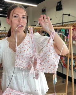 Clearance Groove High Tide Bralette Swim Tops