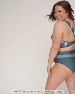 Hot Switch V Crop Swim Tops