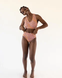 Outlet Switch V Crop Swim Tops