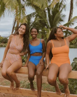 Outlet Switch V Crop Swim Tops