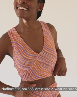 Outlet Switch V Crop Swim Tops