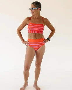 Discount Surf Crop Swim Tops