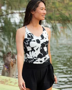 Online V-Neck Tankini Swim Tops