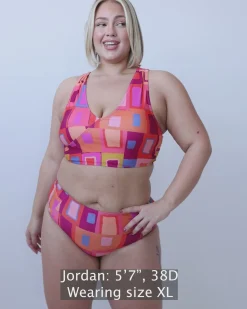 Sale Moroccan Switch V Crop Swim Tops