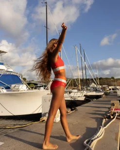 Outlet Colorblock Bottom Swim Bottoms