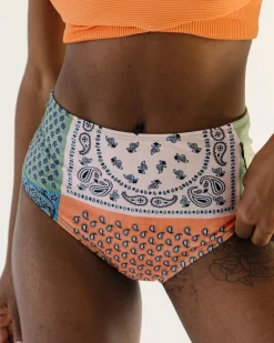 Zip Pocket Bottom Swim Bottoms