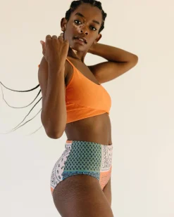 Zip Pocket Bottom Swim Bottoms