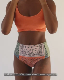 Zip Pocket Bottom Swim Bottoms