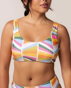 Online 4-Way Reversible Bralette Swim Tops