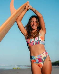 New Reversible High Leg Bottom Swim Bottoms