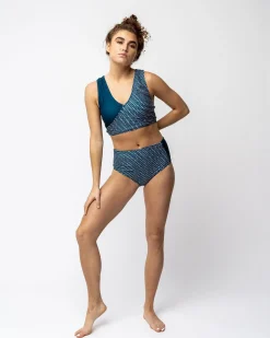 Online Switch V Crop Swim Tops